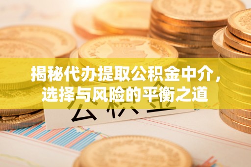 鄂州揭秘代办提取公积金中介，选择与风险的平衡之道