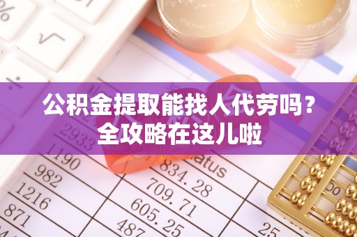 鄂州公积金提取能找人代劳吗？全攻略在这儿啦