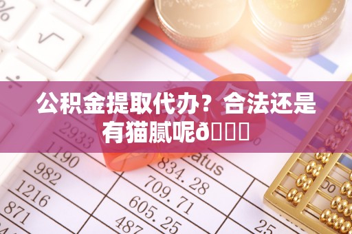 鄂州公积金提取代办？合法还是有猫腻呢😏