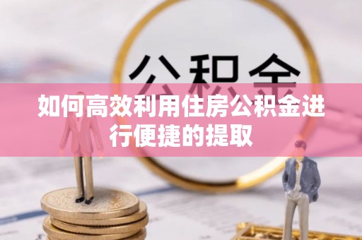 鄂州如何高效利用住房公积金进行便捷的提取